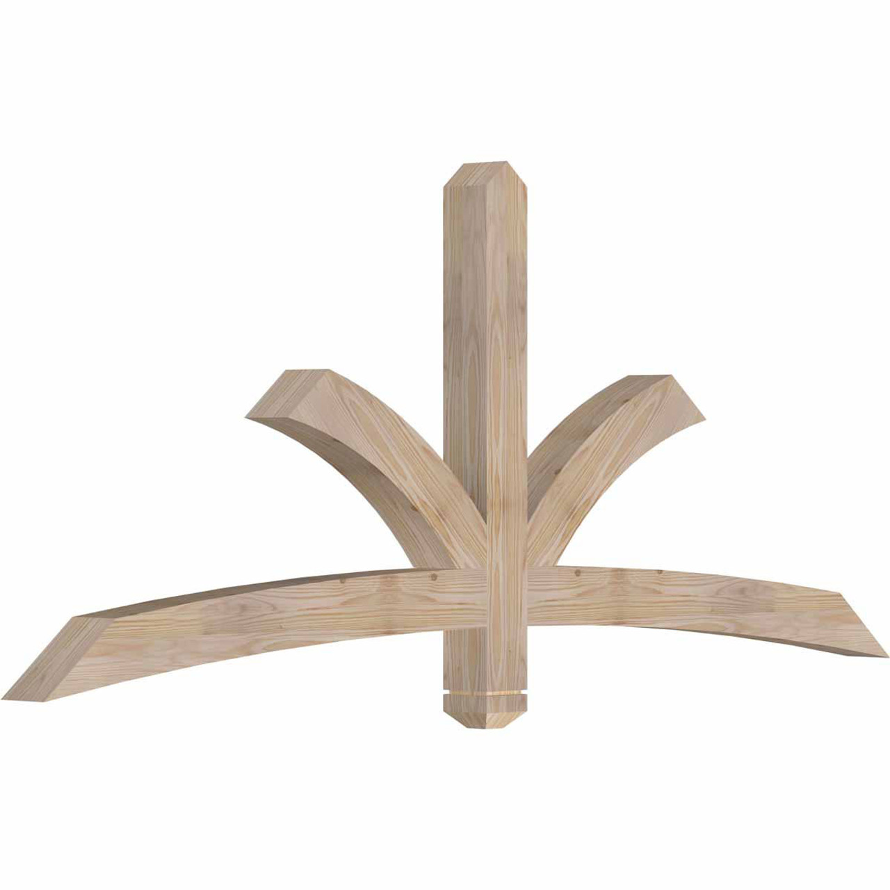 10/12 Pitch Davenport Smooth Timber Gable Bracket GBW072X30X0404DAV00SDF