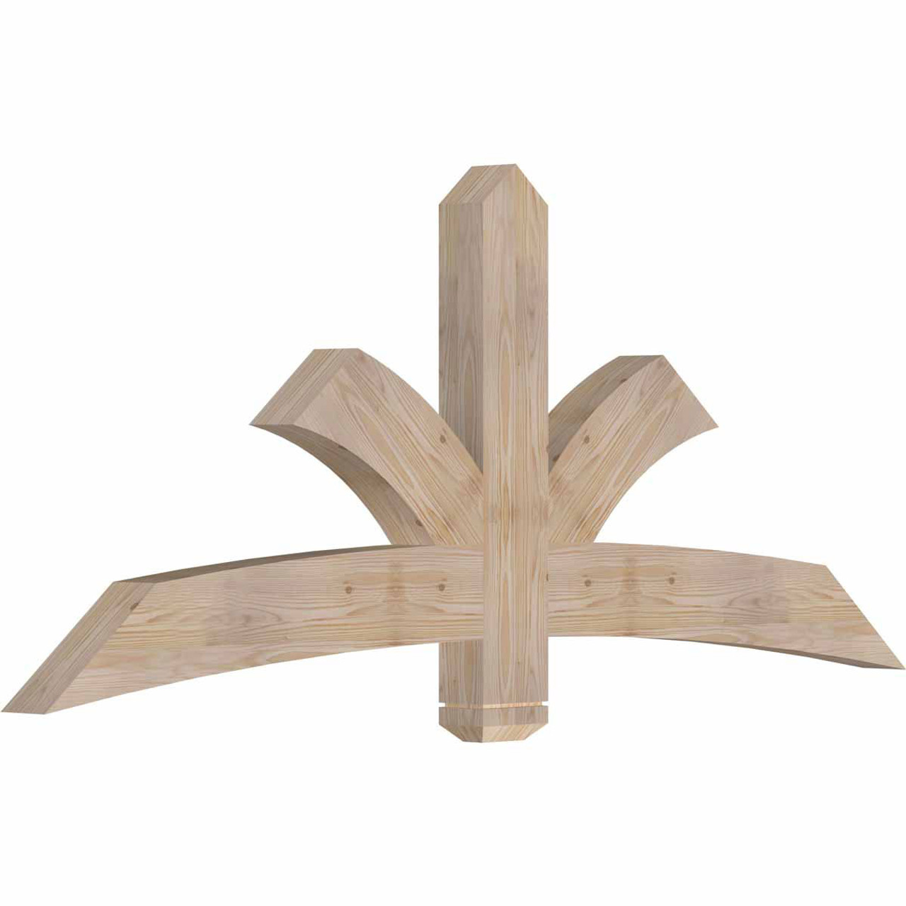 10/12 Pitch Davenport Smooth Timber Gable Bracket GBW072X30X0406DAV00SDF