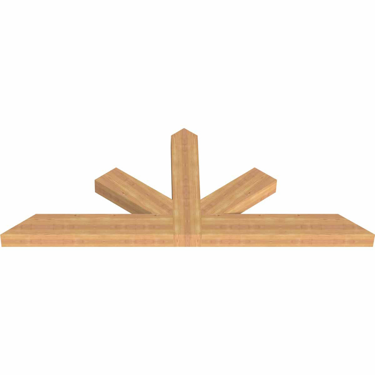 10/12 Pitch Saratoga Smooth Timber Gable Bracket GBW072X30X0406SAR00SWR