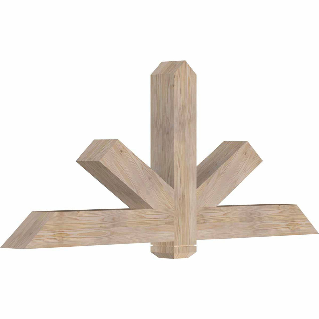 10/12 Pitch Kennewick Smooth Timber Gable Bracket GBW072X30X0606KEN00SDF