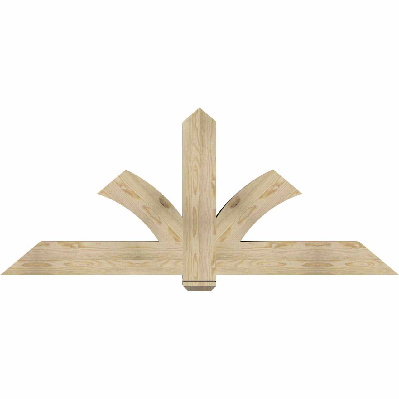 10/12 Pitch Redmond Rough Sawn Timber Gable Bracket GBW072X30X0606RED00RDF