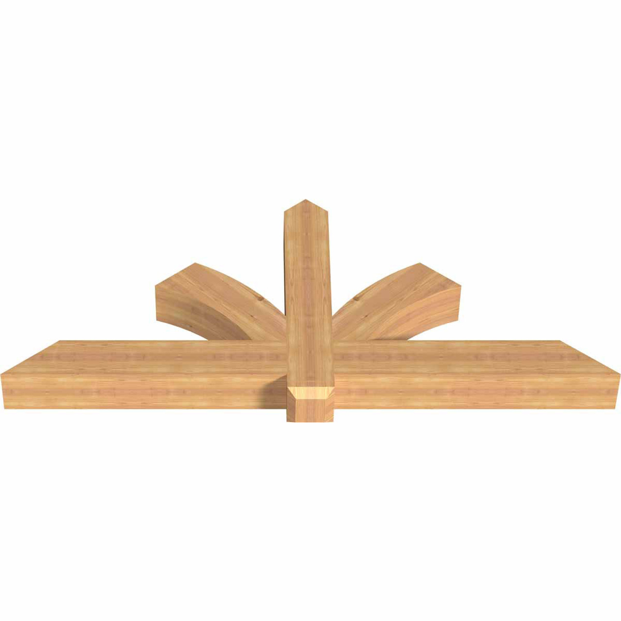 10/12 Pitch Redmond Smooth Timber Gable Bracket GBW072X30X0606RED00SWR