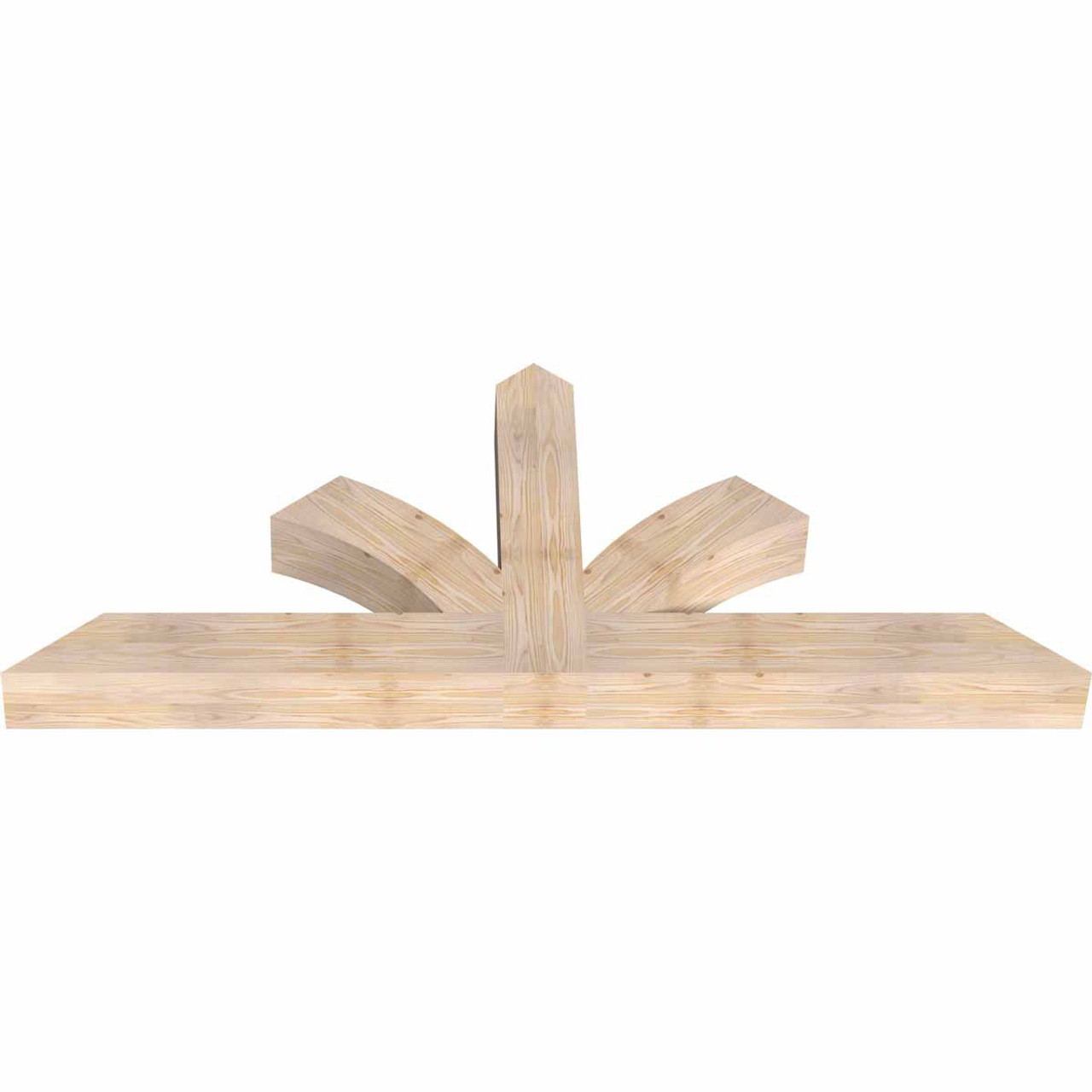 10/12 Pitch Richland Smooth Timber Gable Bracket GBW072X30X0606RIC00SDF