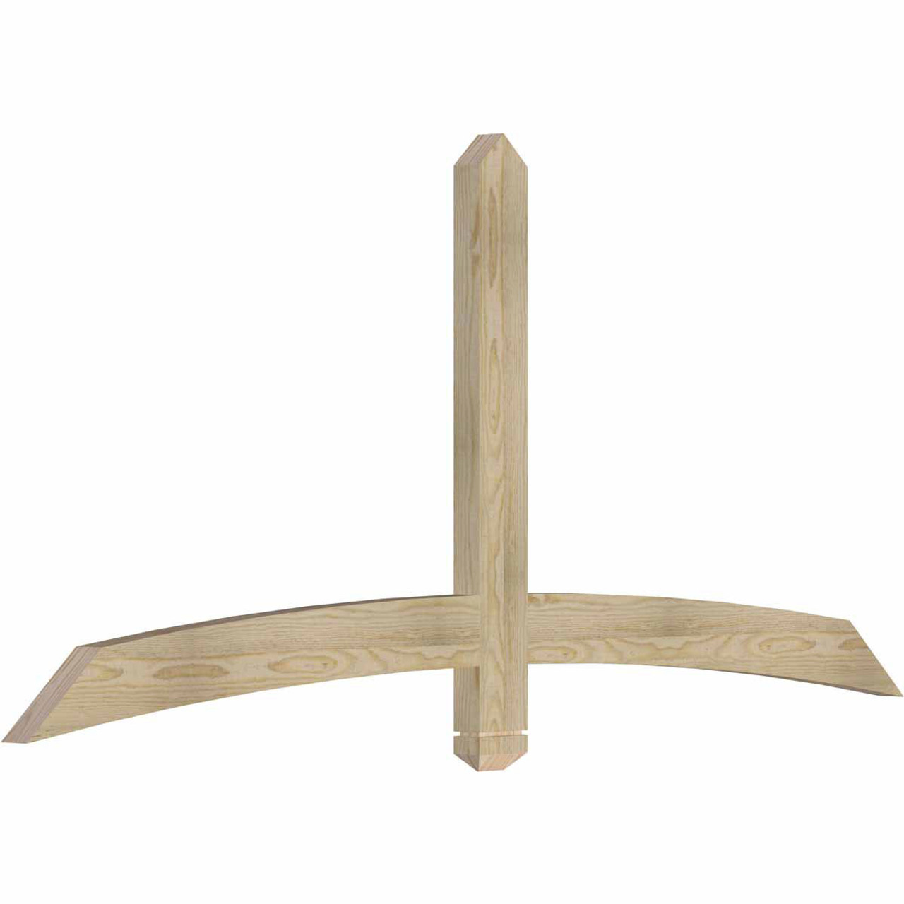 11/12 Pitch Bellingham Rough Sawn Timber Gable Bracket GBW072X33X0204BEL00RDF