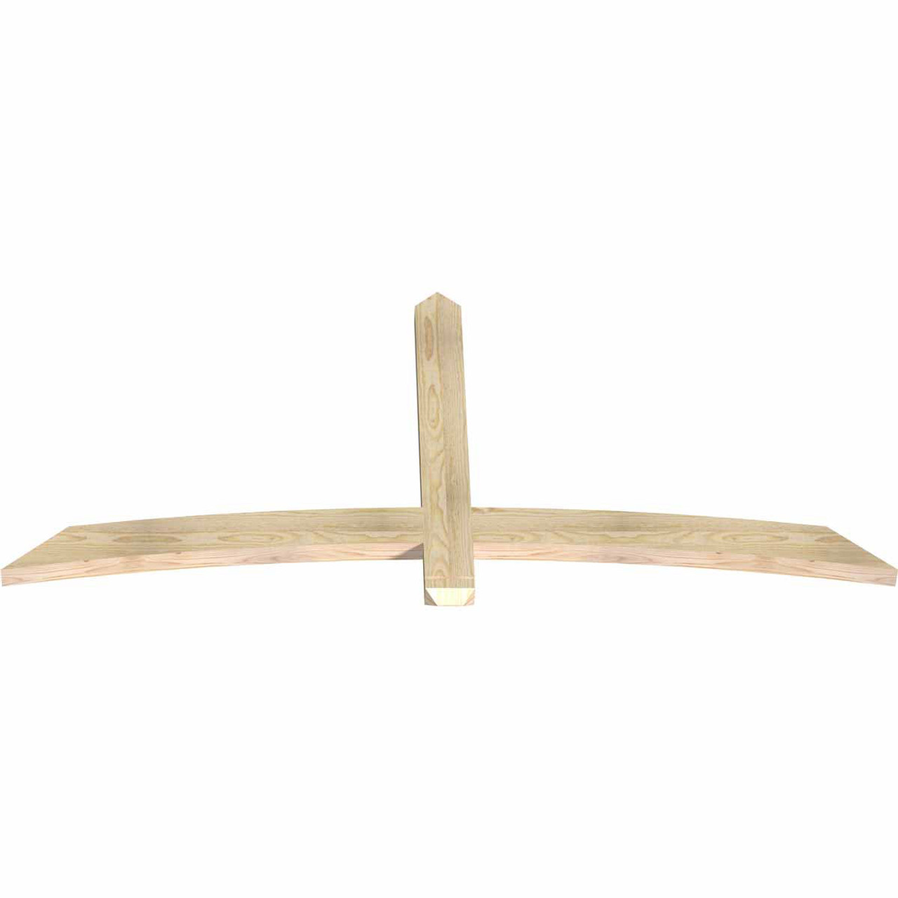 11/12 Pitch Bellingham Rough Sawn Timber Gable Bracket GBW072X33X0204BEL00RDF