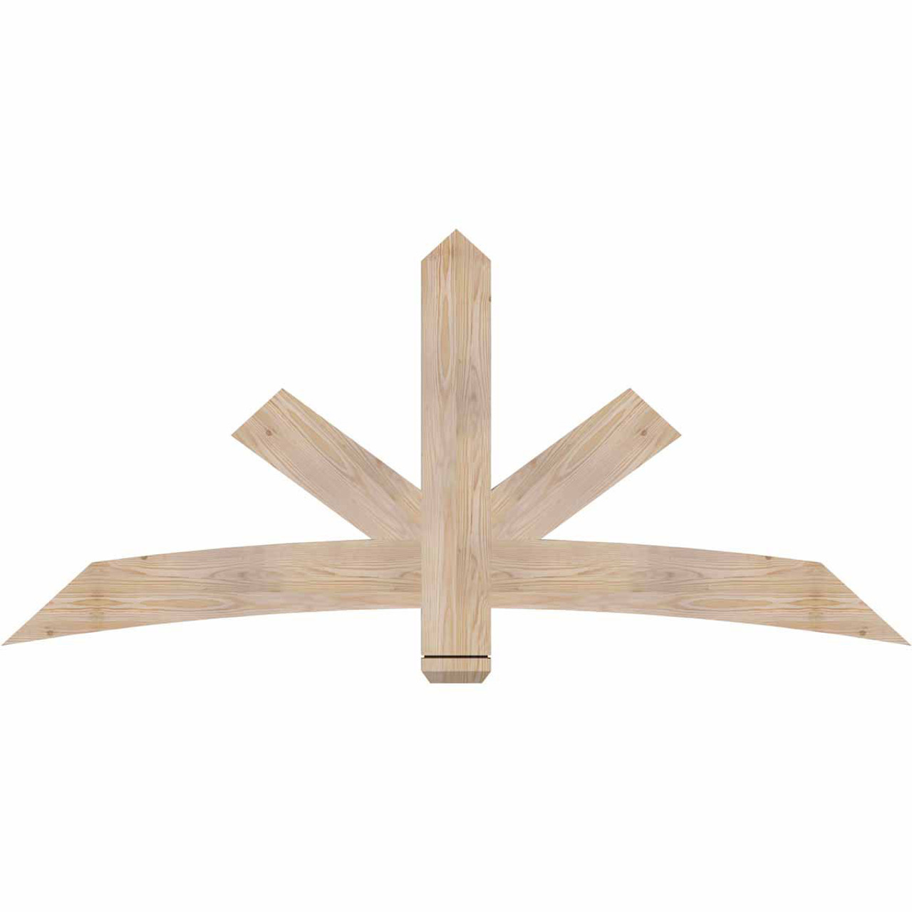 11/12 Pitch Alberta Smooth Timber Gable Bracket GBW072X33X0206ALB00SDF