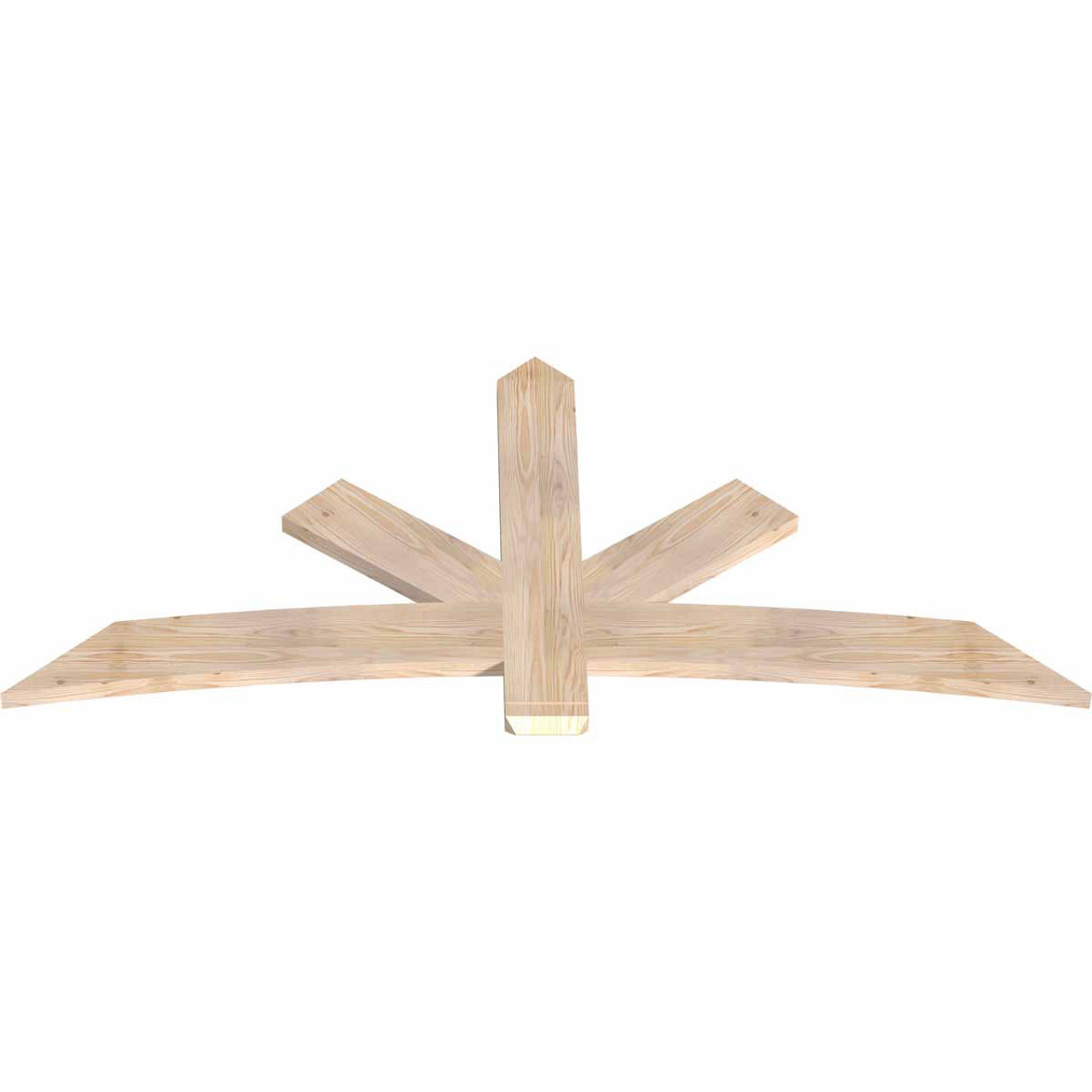 11/12 Pitch Alberta Smooth Timber Gable Bracket GBW072X33X0206ALB00SDF