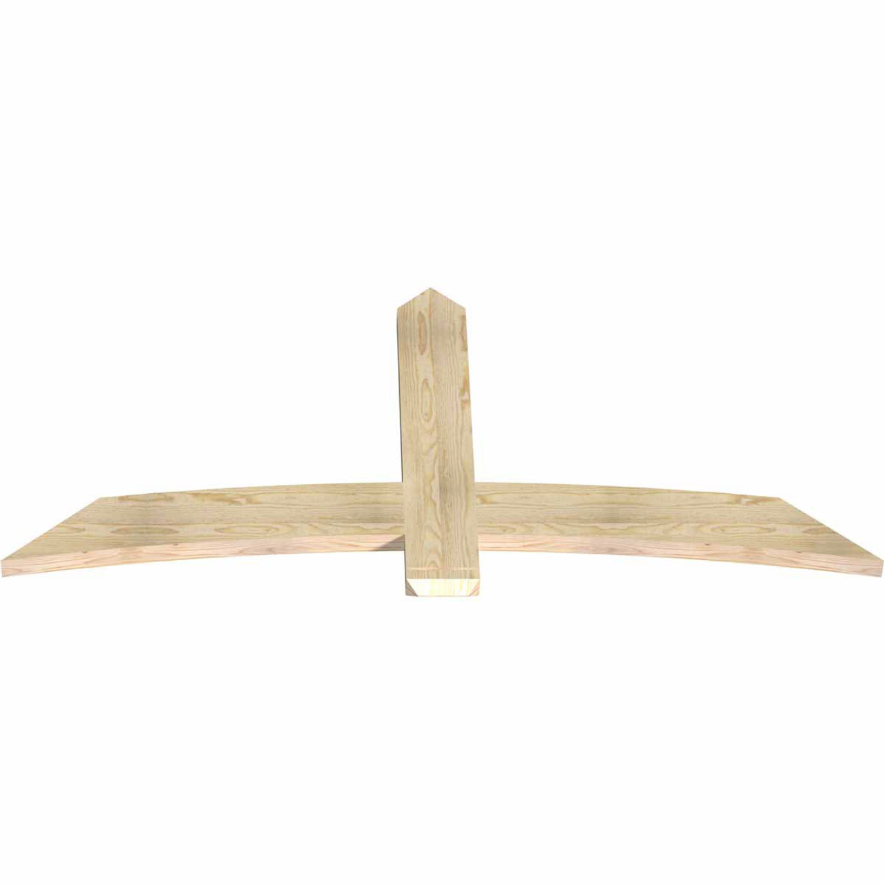 11/12 Pitch Bellingham Rough Sawn Timber Gable Bracket GBW072X33X0206BEL00RDF