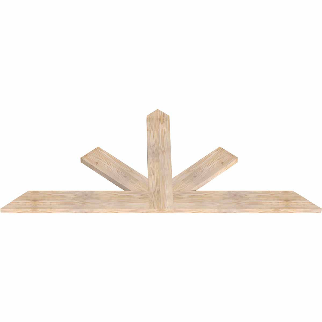 11/12 Pitch Saratoga Smooth Timber Gable Bracket GBW072X33X0206SAR00SDF