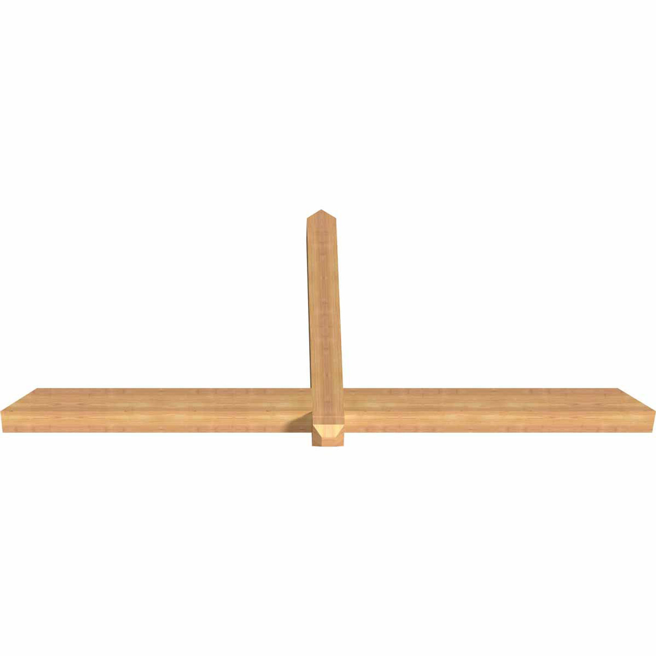 11/12 Pitch Eugene Smooth Timber Gable Bracket GBW072X33X0404EUG00SWR