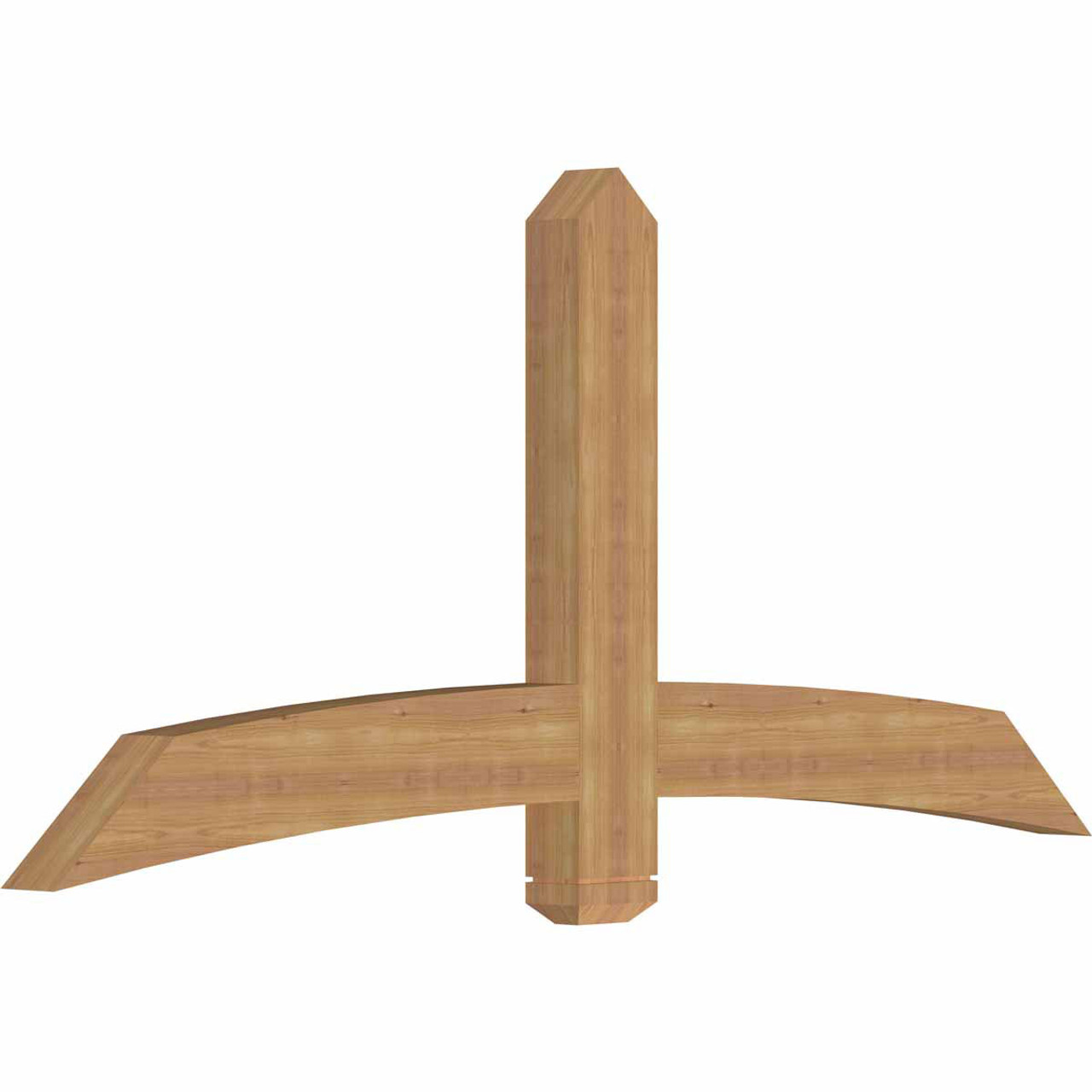 11/12 Pitch Bellingham Smooth Timber Gable Bracket GBW072X33X0406BEL00SWR