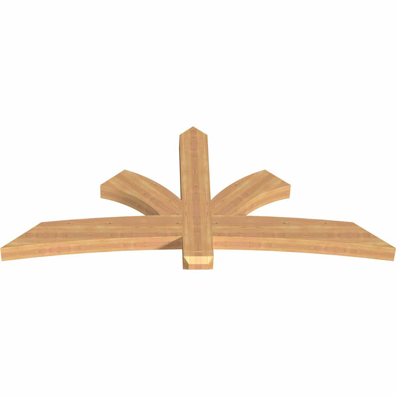 11/12 Pitch Davenport Smooth Timber Gable Bracket GBW072X33X0406DAV00SWR