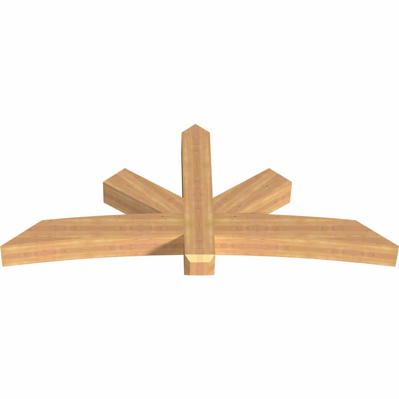 11/12 Pitch Alberta Smooth Timber Gable Bracket GBW072X33X0606ALB00SWR