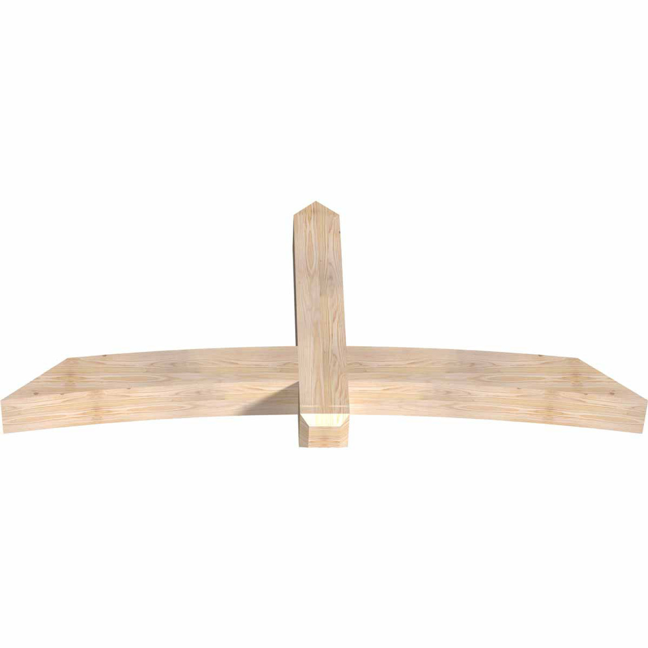 11/12 Pitch Bellingham Smooth Timber Gable Bracket GBW072X33X0606BEL00SDF