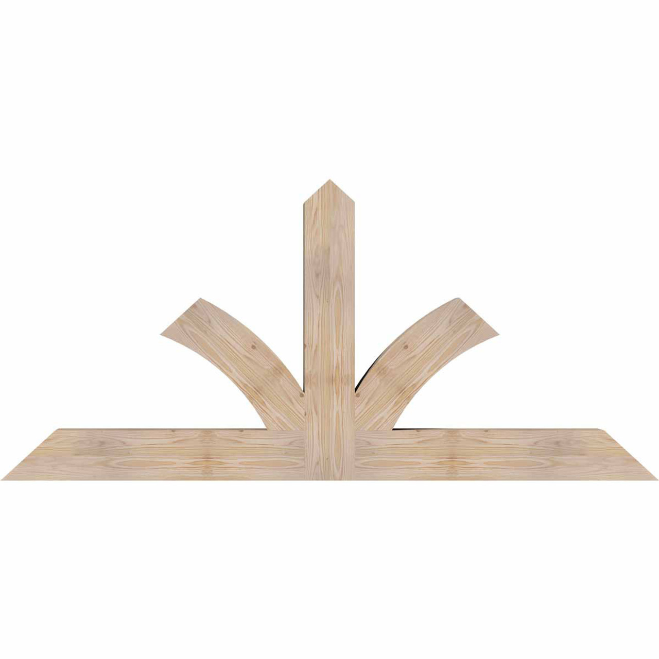 11/12 Pitch Richland Smooth Timber Gable Bracket GBW072X33X0606RIC00SDF