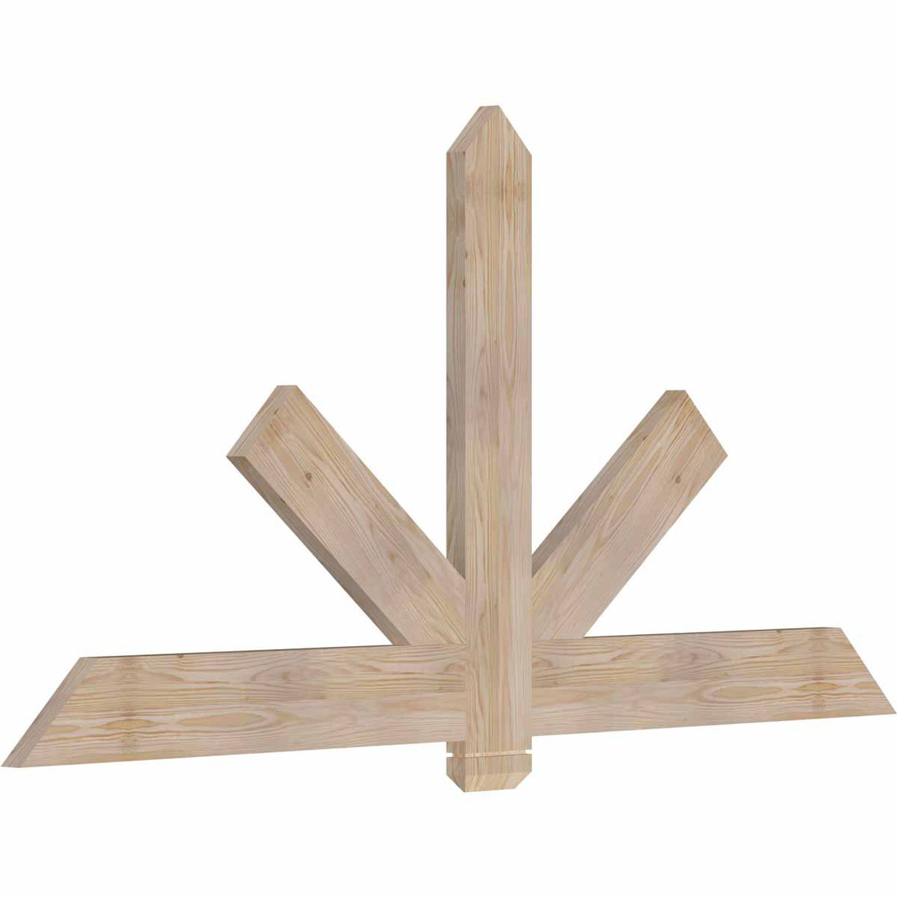 12/12 Pitch Kennewick Smooth Timber Gable Bracket GBW072X36X0206KEN00SDF