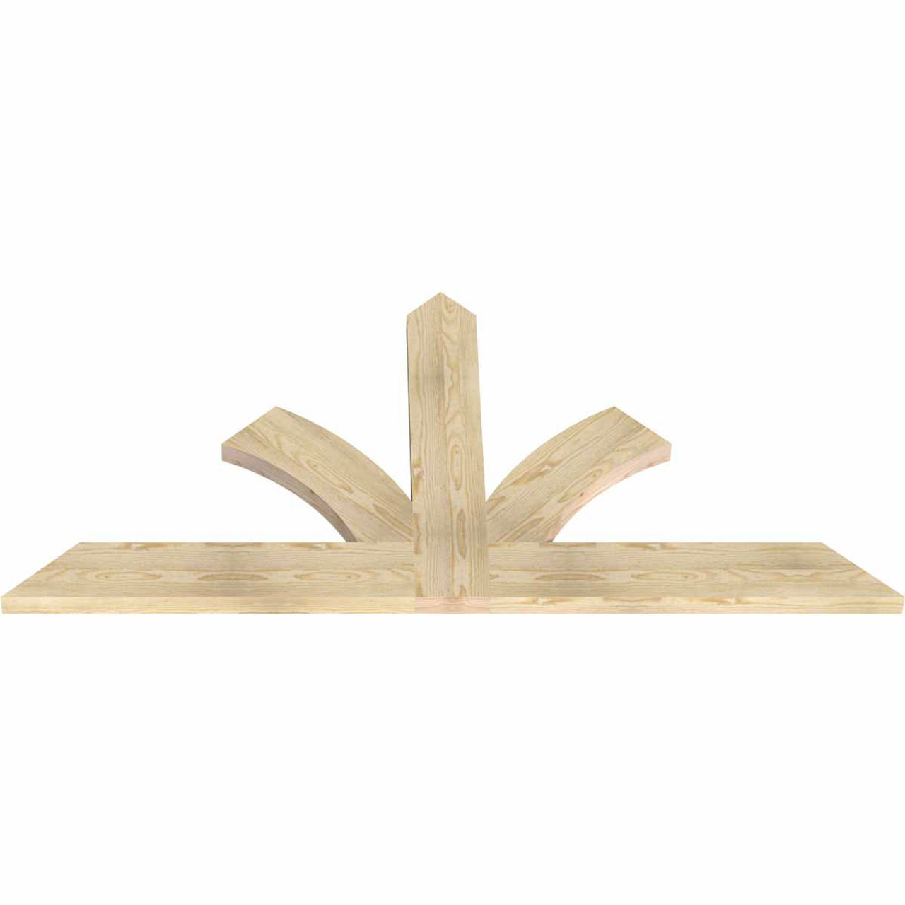 12/12 Pitch Richland Rough Sawn Timber Gable Bracket GBW072X36X0206RIC00RDF