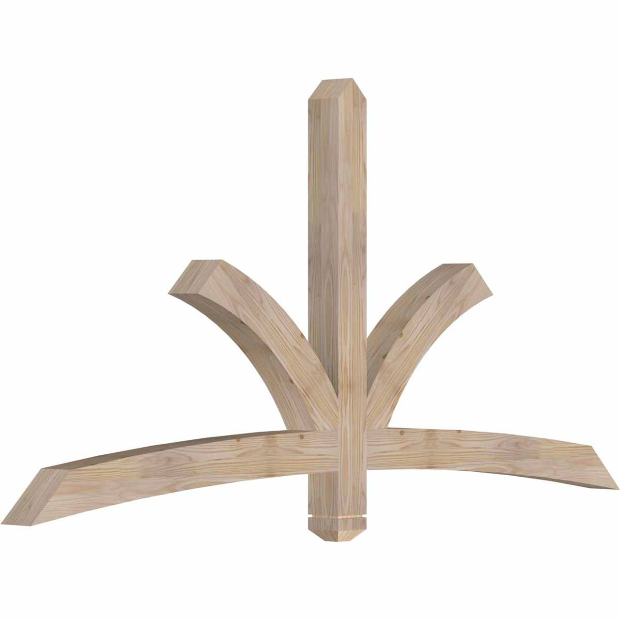 12/12 Pitch Davenport Smooth Timber Gable Bracket GBW072X36X0404DAV00SDF