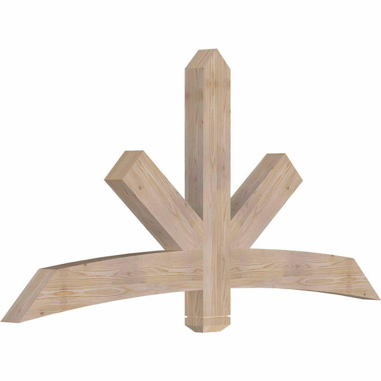 12/12 Pitch Alberta Smooth Timber Gable Bracket GBW072X36X0406ALB00SDF