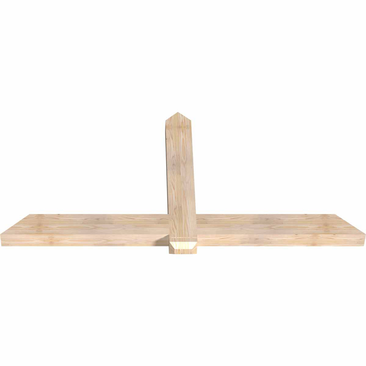 12/12 Pitch Eugene Smooth Timber Gable Bracket GBW072X36X0406EUG00SDF