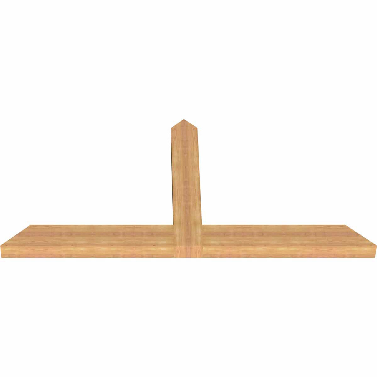 12/12 Pitch Portland Smooth Timber Gable Bracket GBW072X36X0406POR00SWR