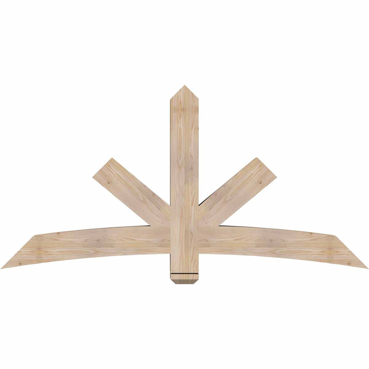 12/12 Pitch Alberta Smooth Timber Gable Bracket GBW072X36X0606ALB00SDF