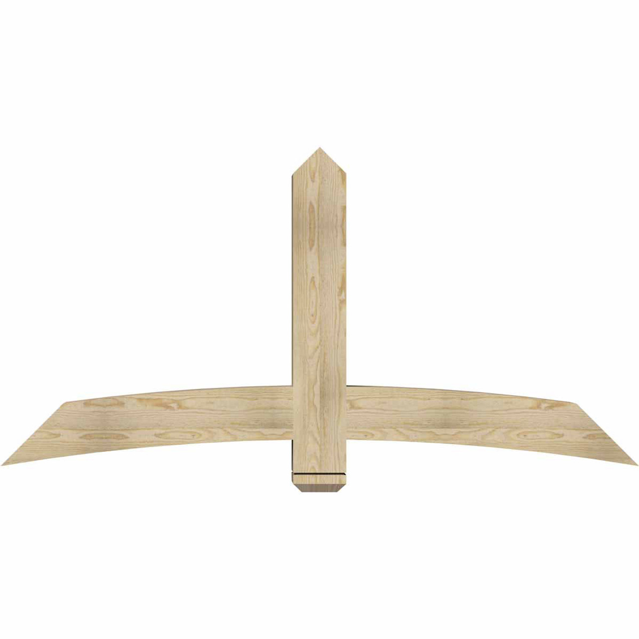 12/12 Pitch Bellingham Rough Sawn Timber Gable Bracket GBW072X36X0606BEL00RDF