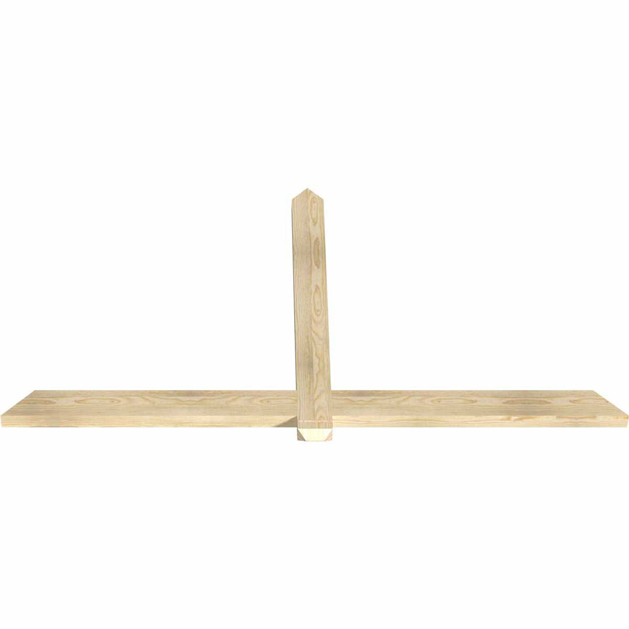 13/12 Pitch Eugene Rough Sawn Timber Gable Bracket GBW072X39X0204EUG00RDF