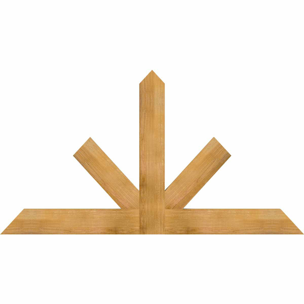 13/12 Pitch Saratoga Rough Sawn Timber Gable Bracket GBW072X39X0206SAR00RWR