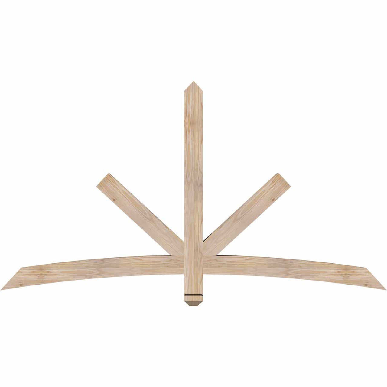 13/12 Pitch Alberta Smooth Timber Gable Bracket GBW072X39X0404ALB00SDF