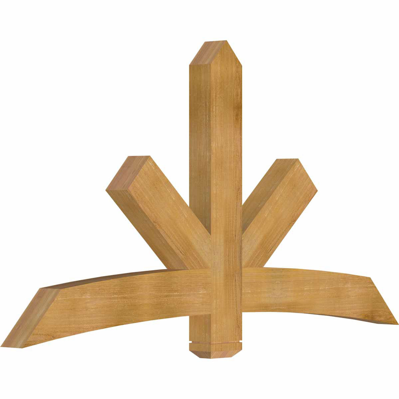 13/12 Pitch Alberta Rough Sawn Timber Gable Bracket GBW072X39X0406ALB00RWR