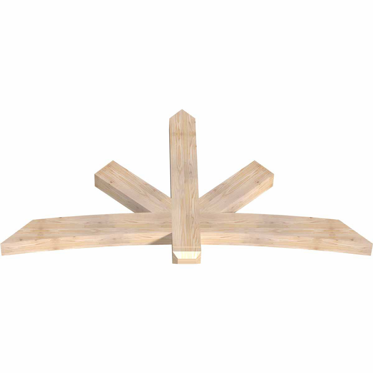 13/12 Pitch Alberta Smooth Timber Gable Bracket GBW072X39X0406ALB00SDF