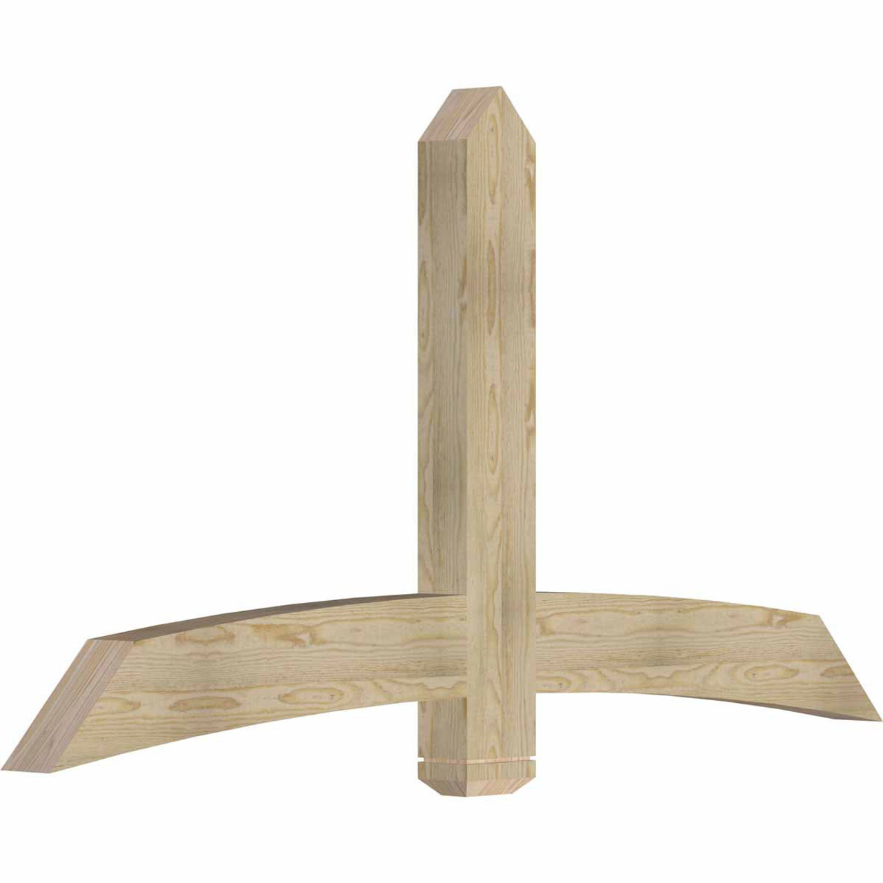 13/12 Pitch Bellingham Rough Sawn Timber Gable Bracket GBW072X39X0406BEL00RDF