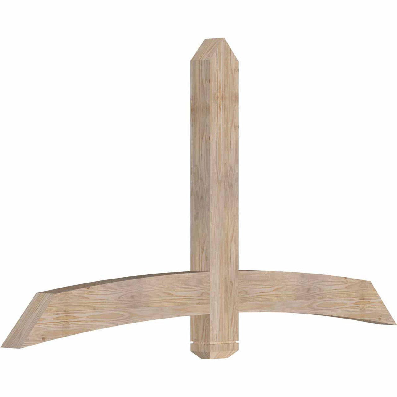 13/12 Pitch Bellingham Smooth Timber Gable Bracket GBW072X39X0406BEL00SDF