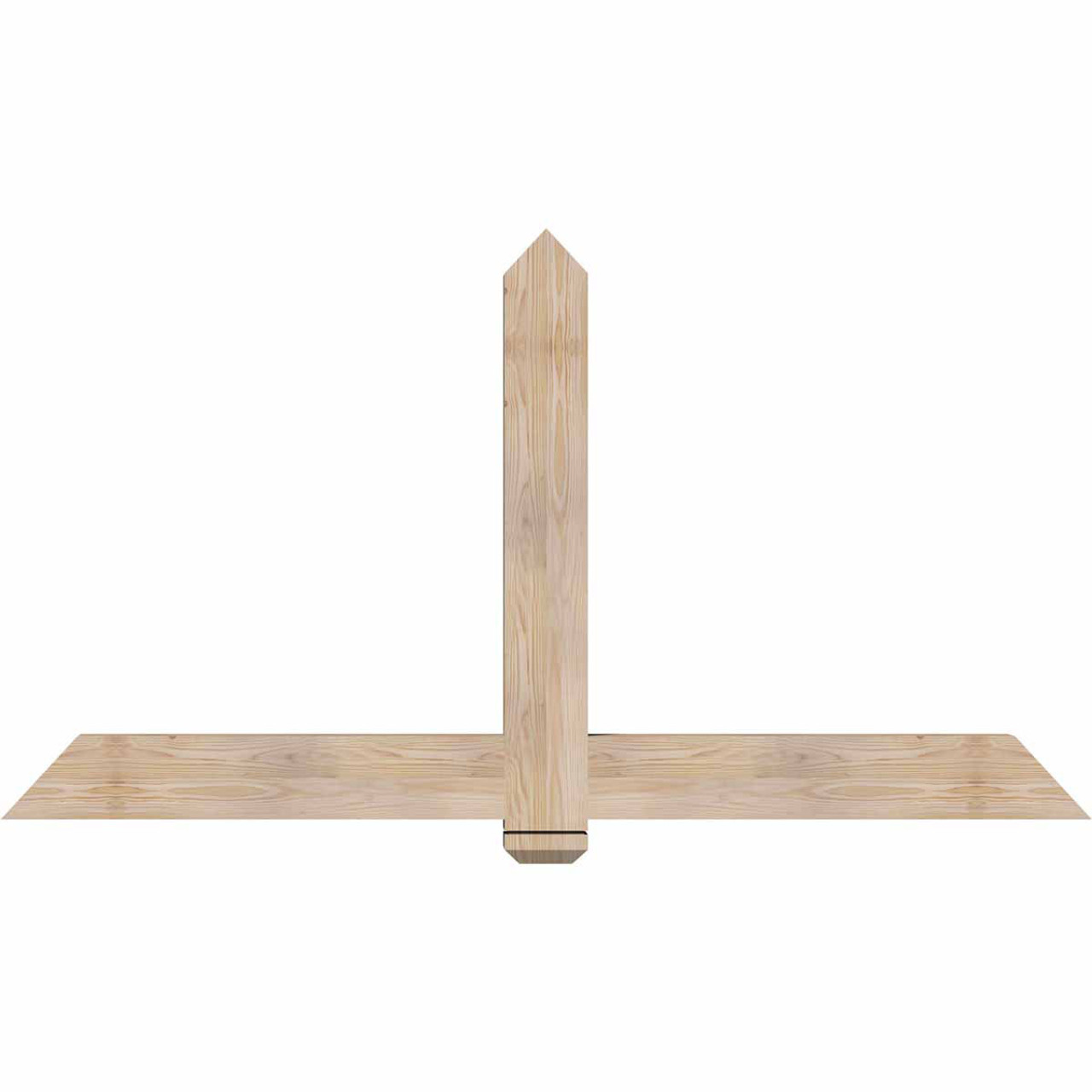 13/12 Pitch Eugene Smooth Timber Gable Bracket GBW072X39X0406EUG00SDF