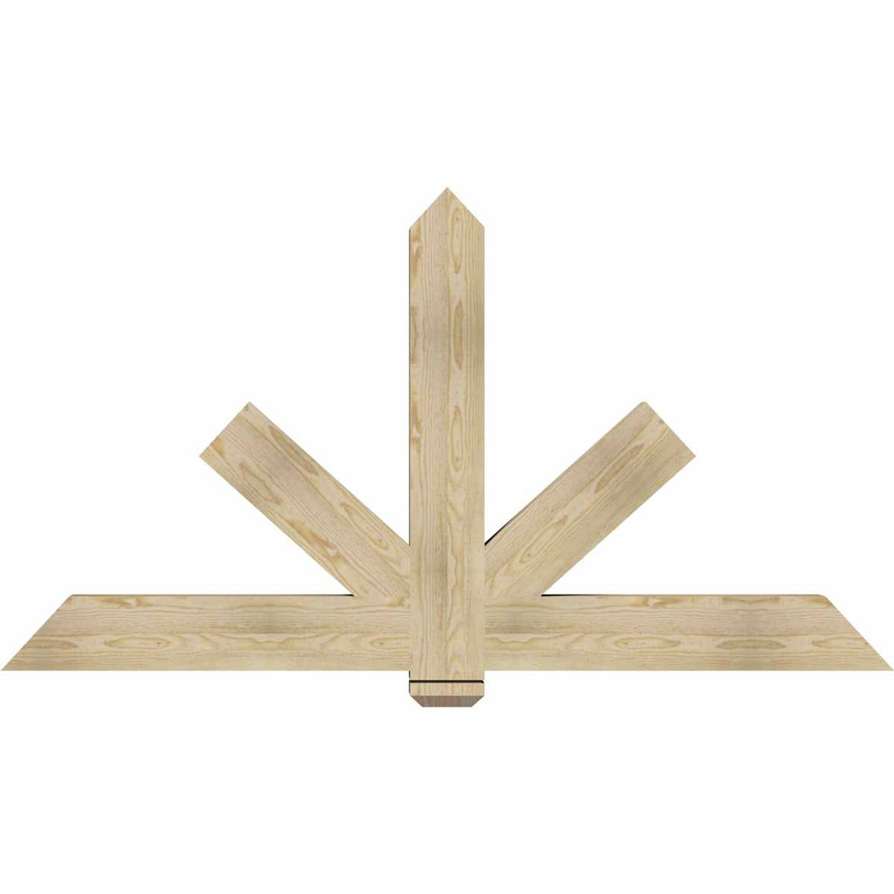 13/12 Pitch Kennewick Rough Sawn Timber Gable Bracket GBW072X39X0406KEN00RDF