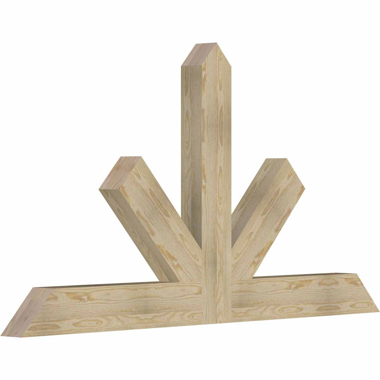 13/12 Pitch Saratoga Rough Sawn Timber Gable Bracket GBW072X39X0406SAR00RDF