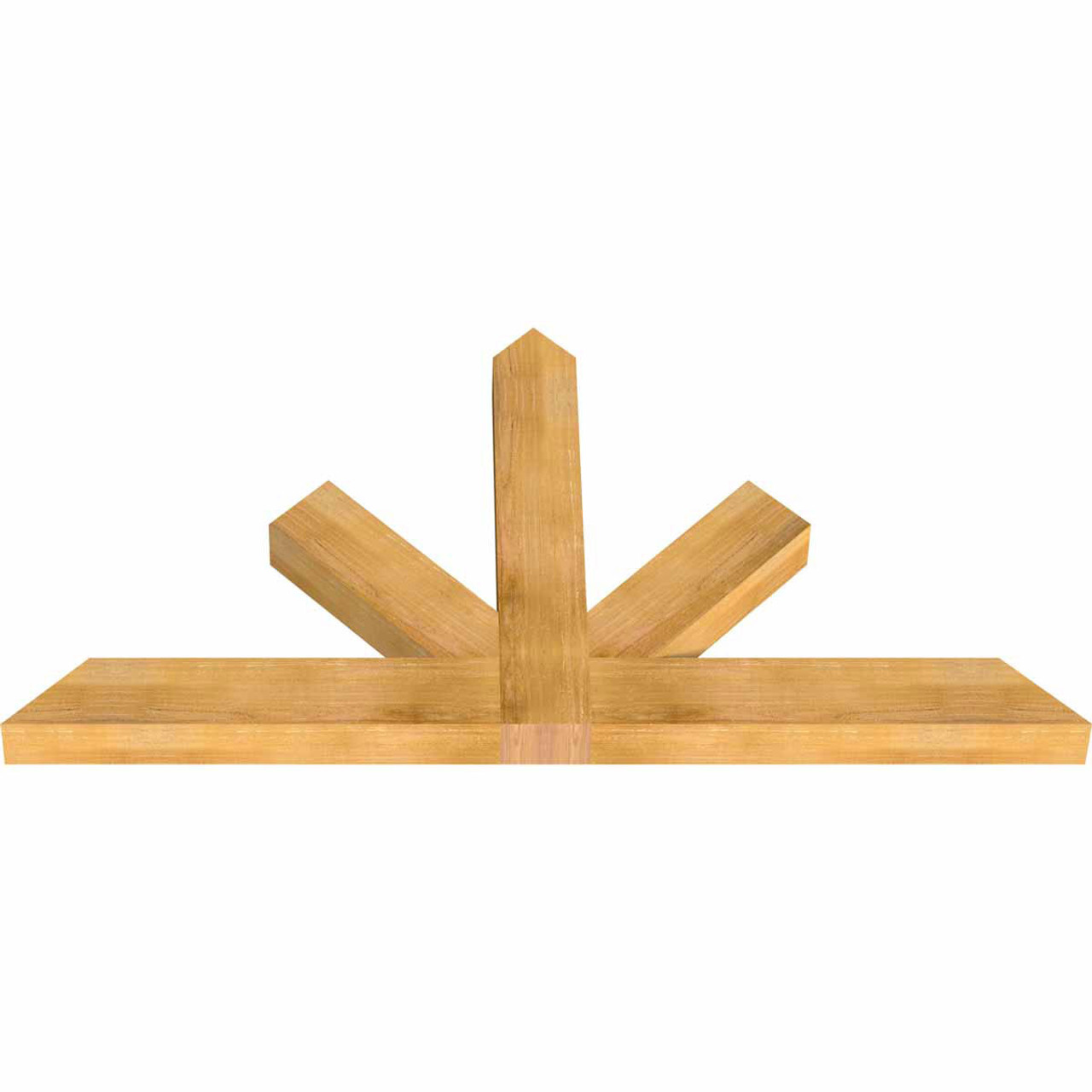 13/12 Pitch Saratoga Rough Sawn Timber Gable Bracket GBW072X39X0406SAR00RWR