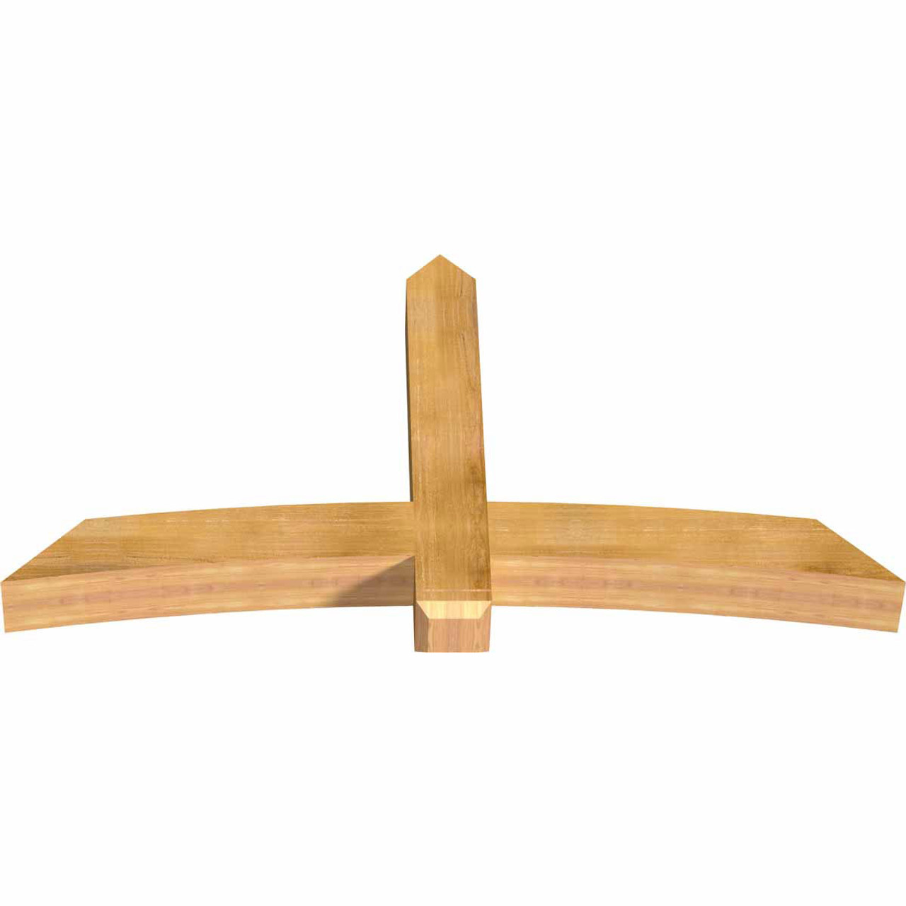 13/12 Pitch Bellingham Rough Sawn Timber Gable Bracket GBW072X39X0606BEL00RWR