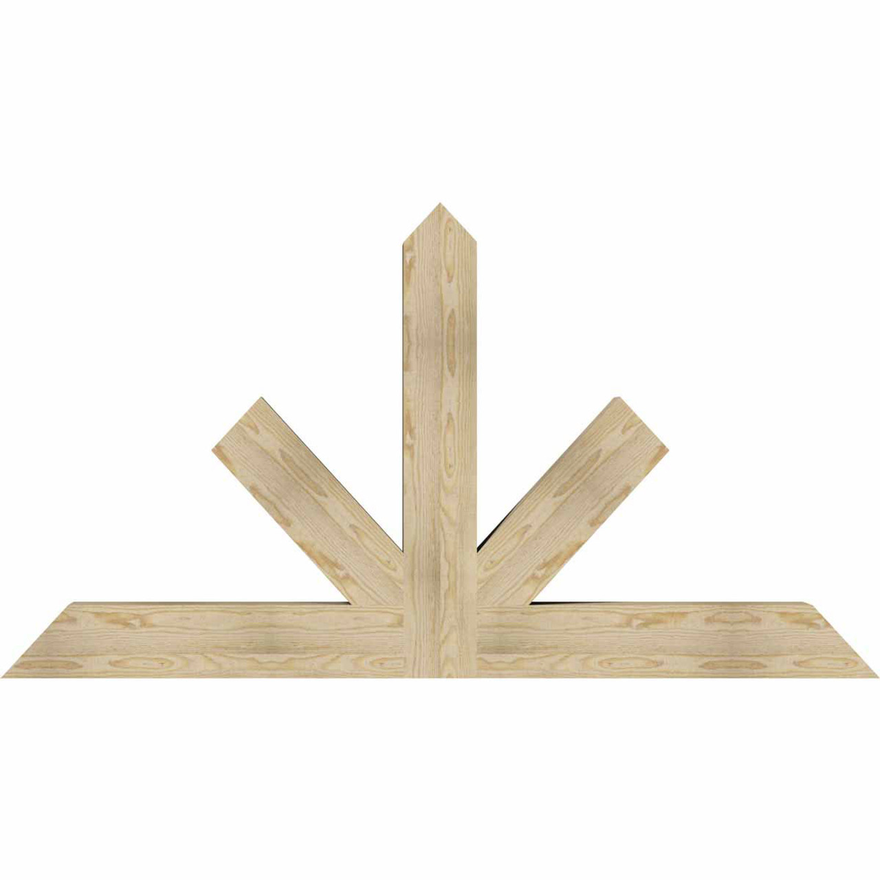 13/12 Pitch Saratoga Rough Sawn Timber Gable Bracket GBW072X39X0606SAR00RDF