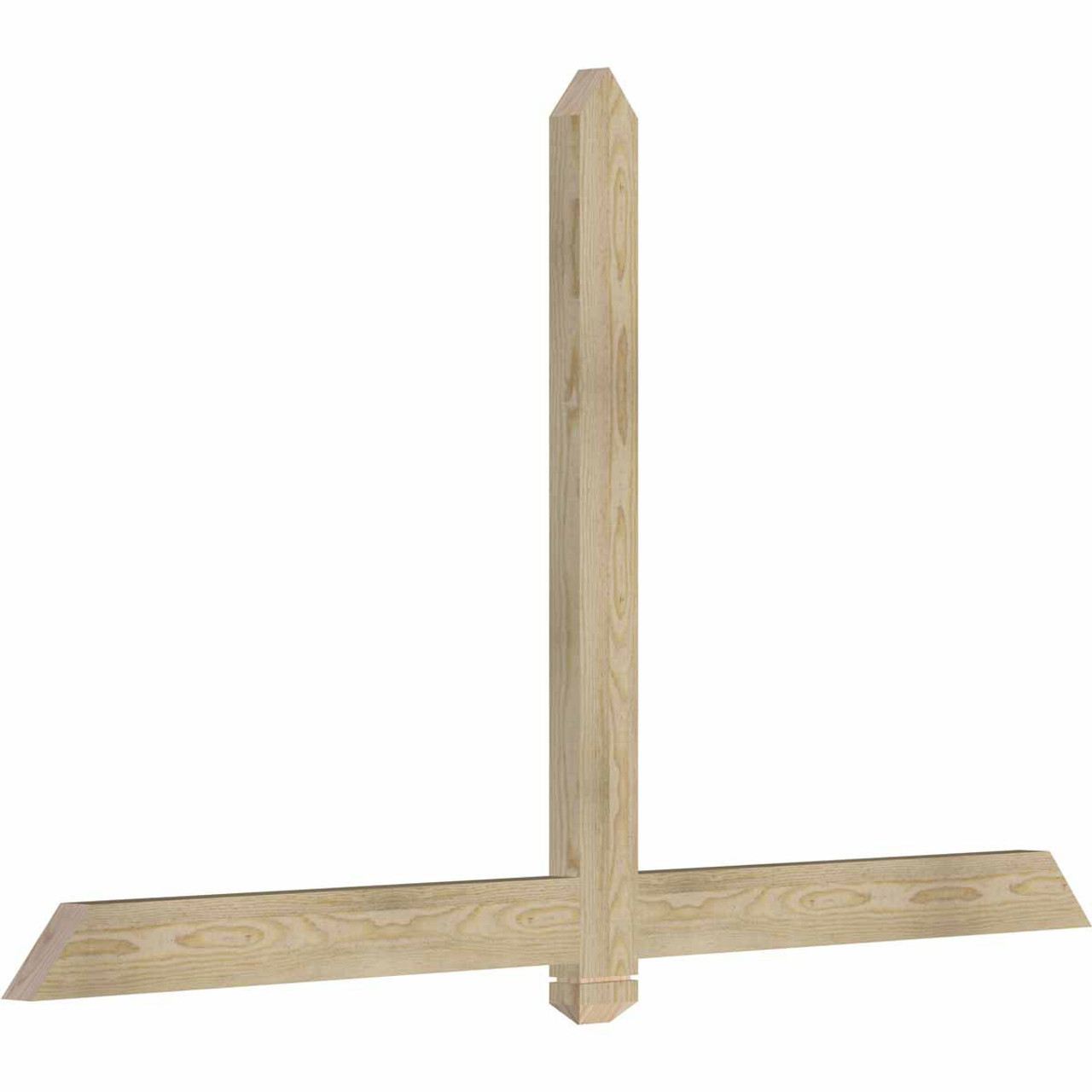 14/12 Pitch Eugene Rough Sawn Timber Gable Bracket GBW072X42X0204EUG00RDF