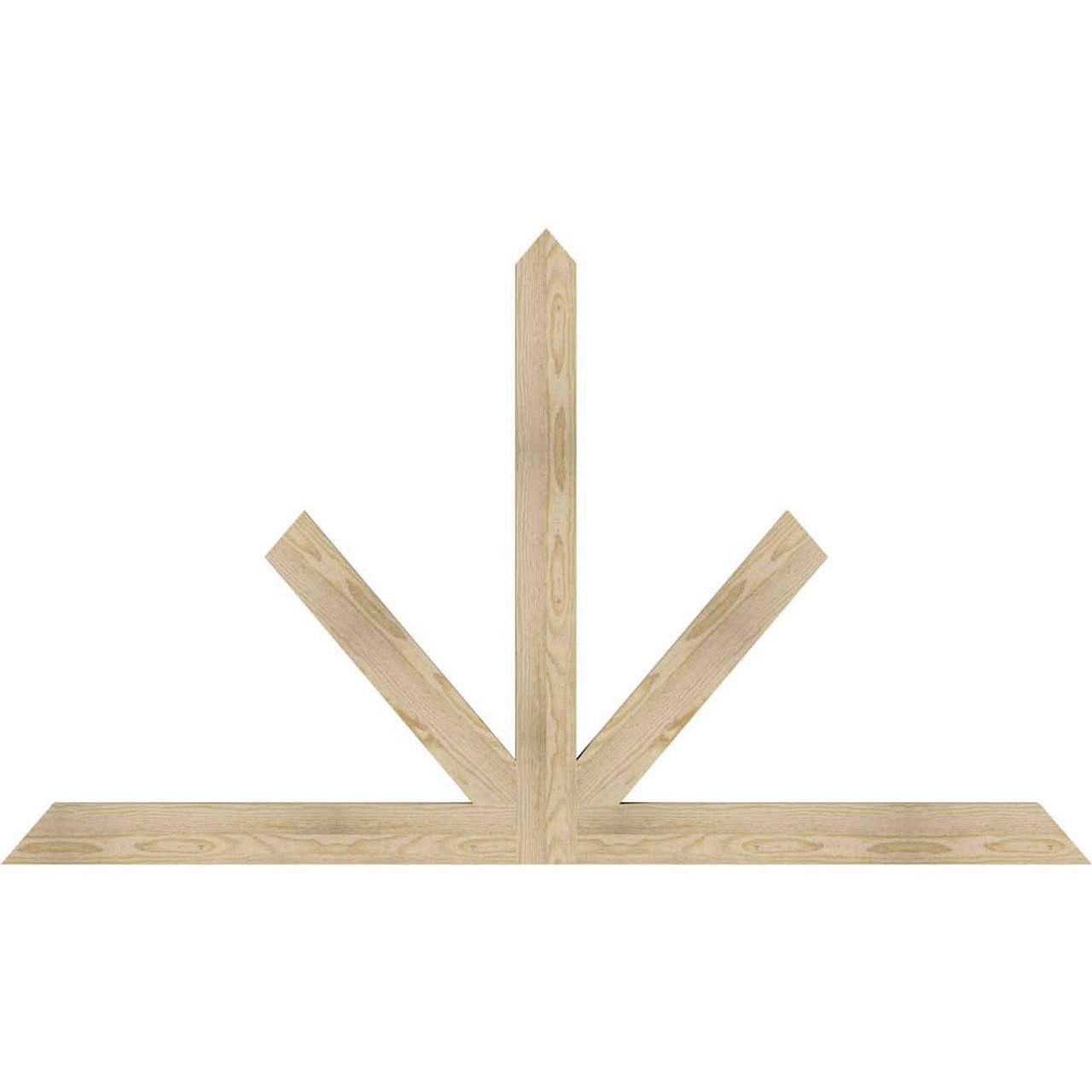 14/12 Pitch Saratoga Rough Sawn Timber Gable Bracket GBW072X42X0204SAR00RDF