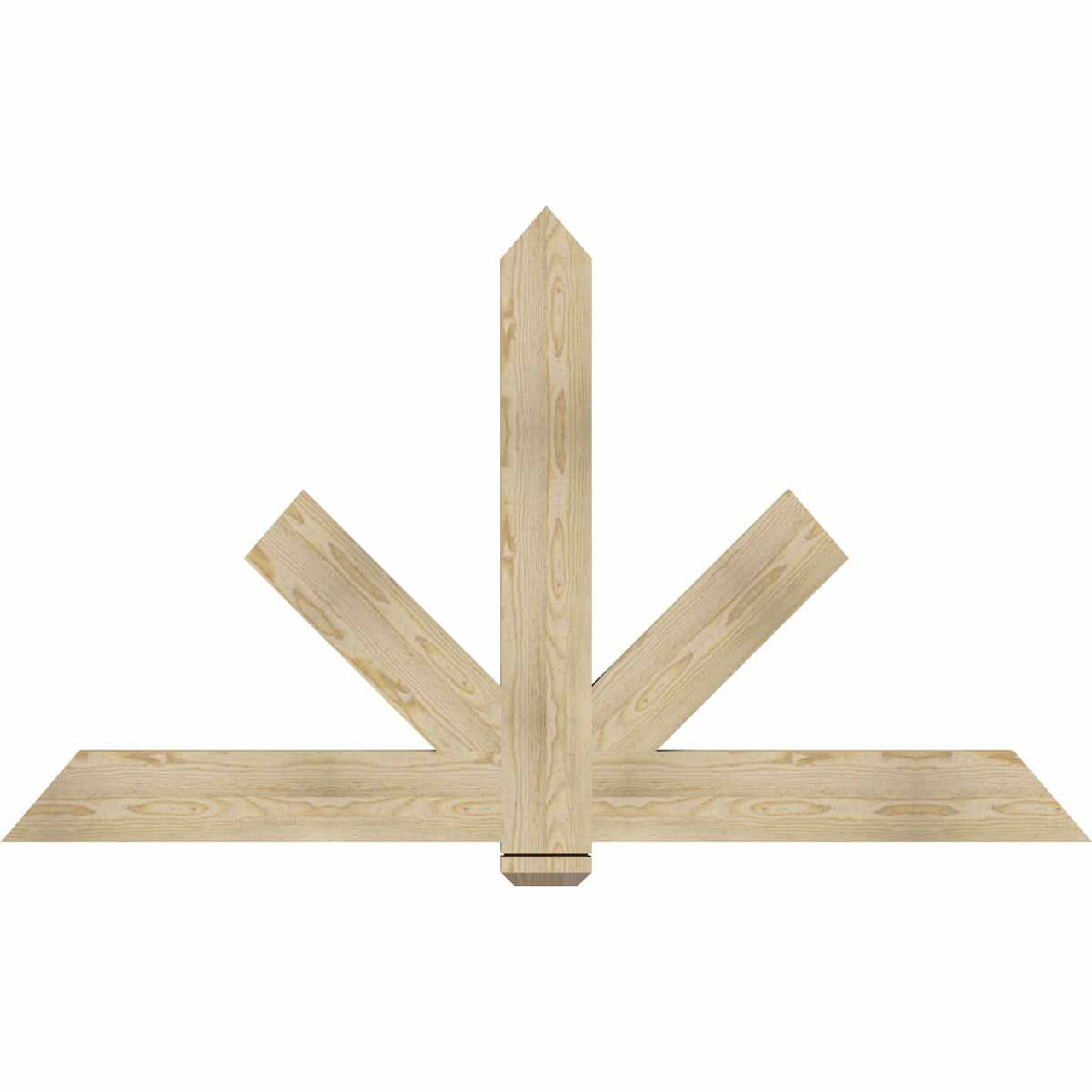 14/12 Pitch Kennewick Rough Sawn Timber Gable Bracket GBW072X42X0206KEN00RDF