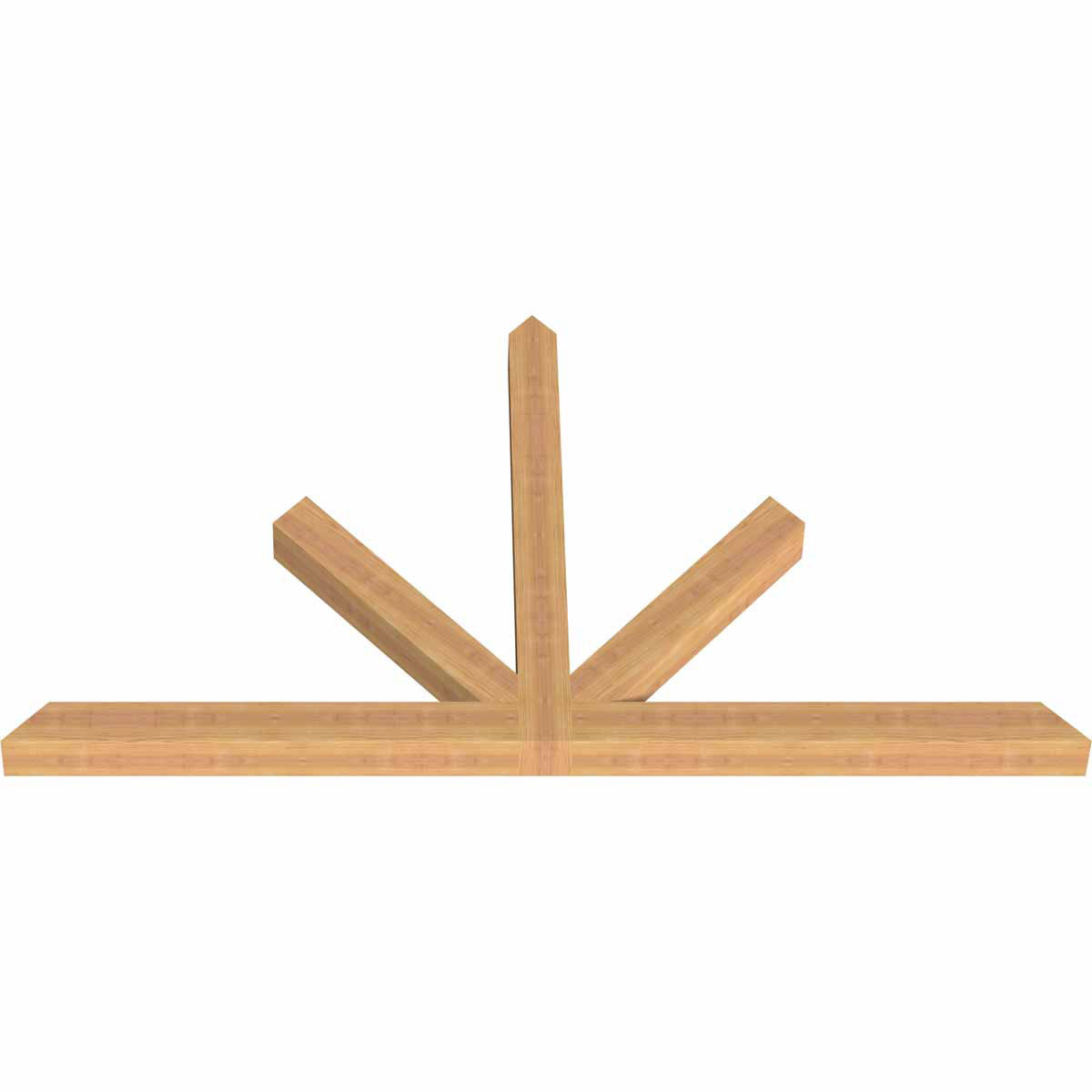 14/12 Pitch Saratoga Smooth Timber Gable Bracket GBW072X42X0404SAR00SWR