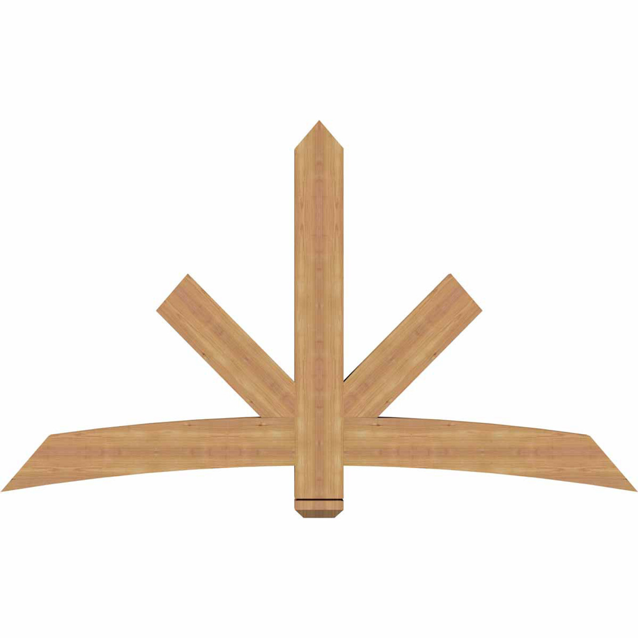 14/12 Pitch Alberta Smooth Timber Gable Bracket GBW072X42X0406ALB00SWR