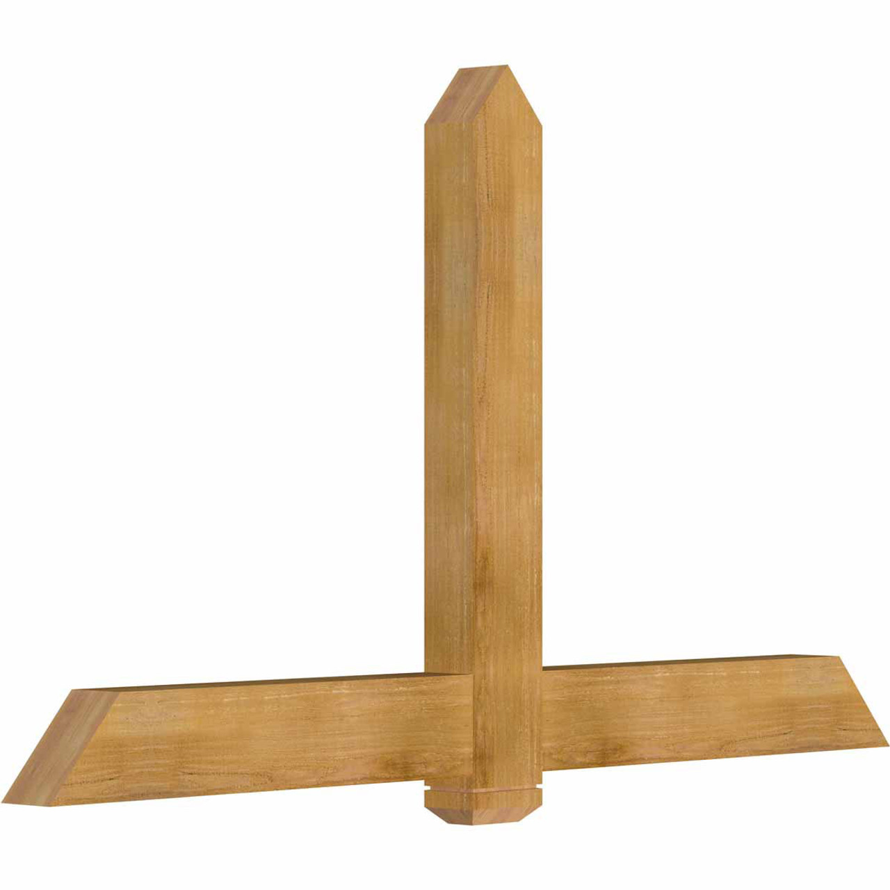 14/12 Pitch Eugene Rough Sawn Timber Gable Bracket GBW072X42X0406EUG00RWR 14/12 Pitch Eugene Rough Sawn Timber Gable Bracket GBW072X42X0406EUG00RWR