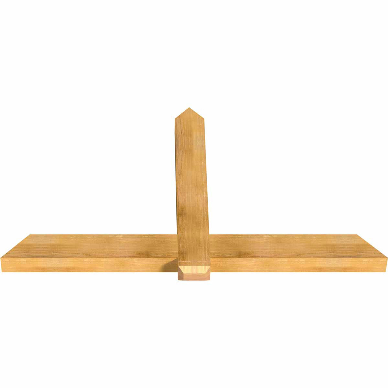 14/12 Pitch Eugene Rough Sawn Timber Gable Bracket GBW072X42X0406EUG00RWR 14/12 Pitch Eugene Rough Sawn Timber Gable Bracket GBW072X42X0406EUG00RWR
