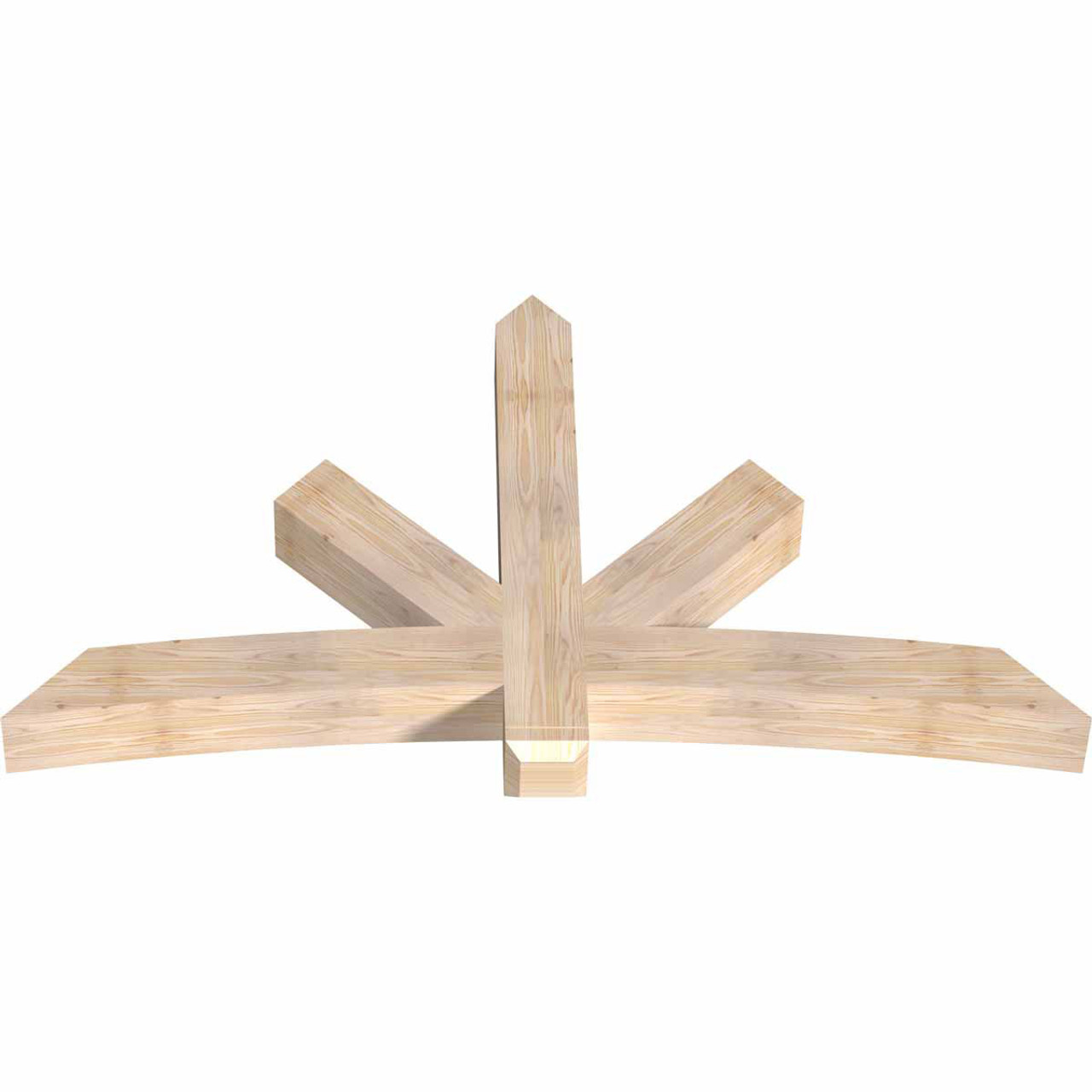 14/12 Pitch Alberta Smooth Timber Gable Bracket GBW072X42X0606ALB00SDF