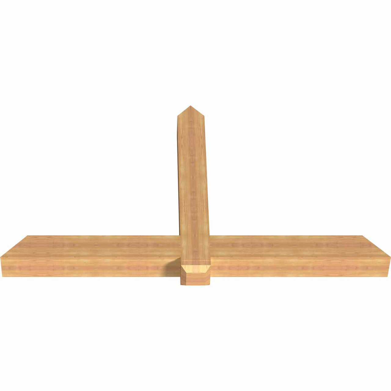 14/12 Pitch Eugene Smooth Timber Gable Bracket GBW072X42X0606EUG00SWR