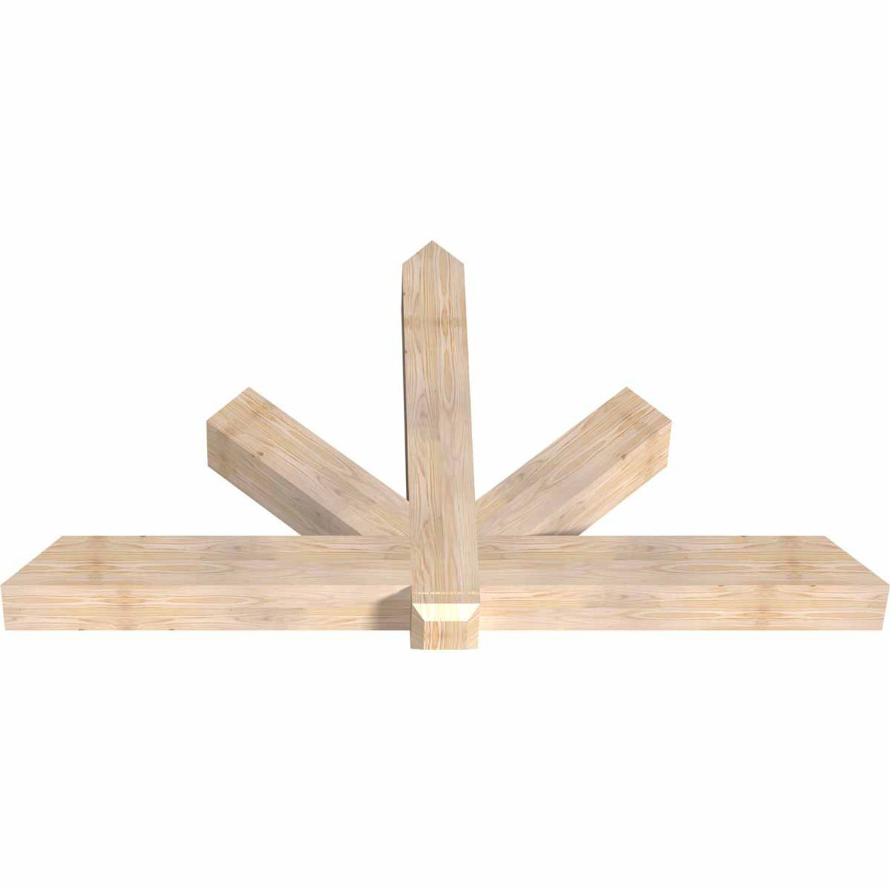 14/12 Pitch Kennewick Smooth Timber Gable Bracket GBW072X42X0606KEN00SDF